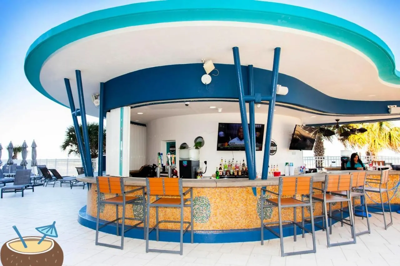 Vacation In Comfort And Luxury - 1Br Direct Oceanfront - Wyndham Ocean Walk -1302 Daytona Beach Apartment