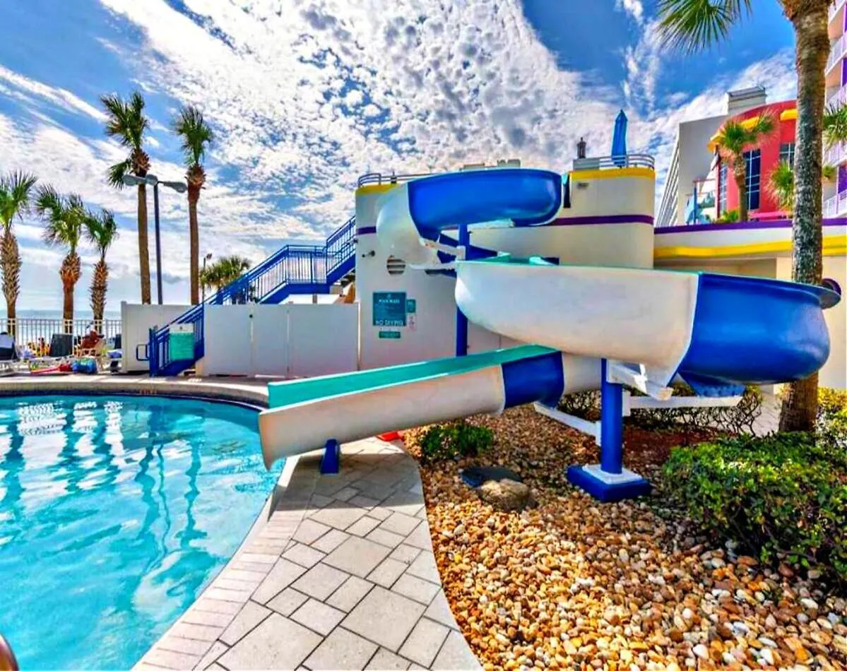 Vacation In Comfort And Luxury - 1Br Direct Oceanfront - Wyndham Ocean Walk -1302 Daytona Beach 0*,