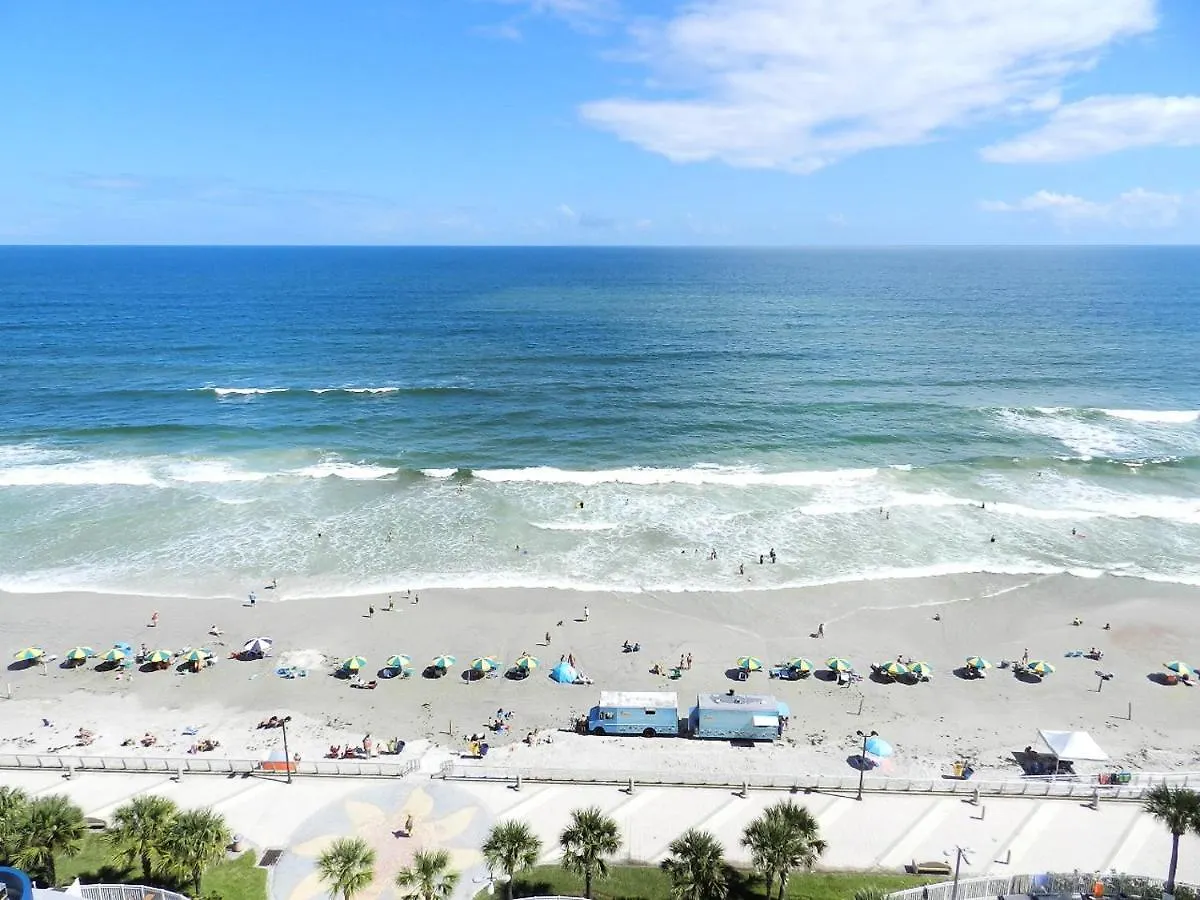 Vacation In Comfort And Luxury - 1Br Direct Oceanfront - Wyndham Ocean Walk -1302 Daytona Beach