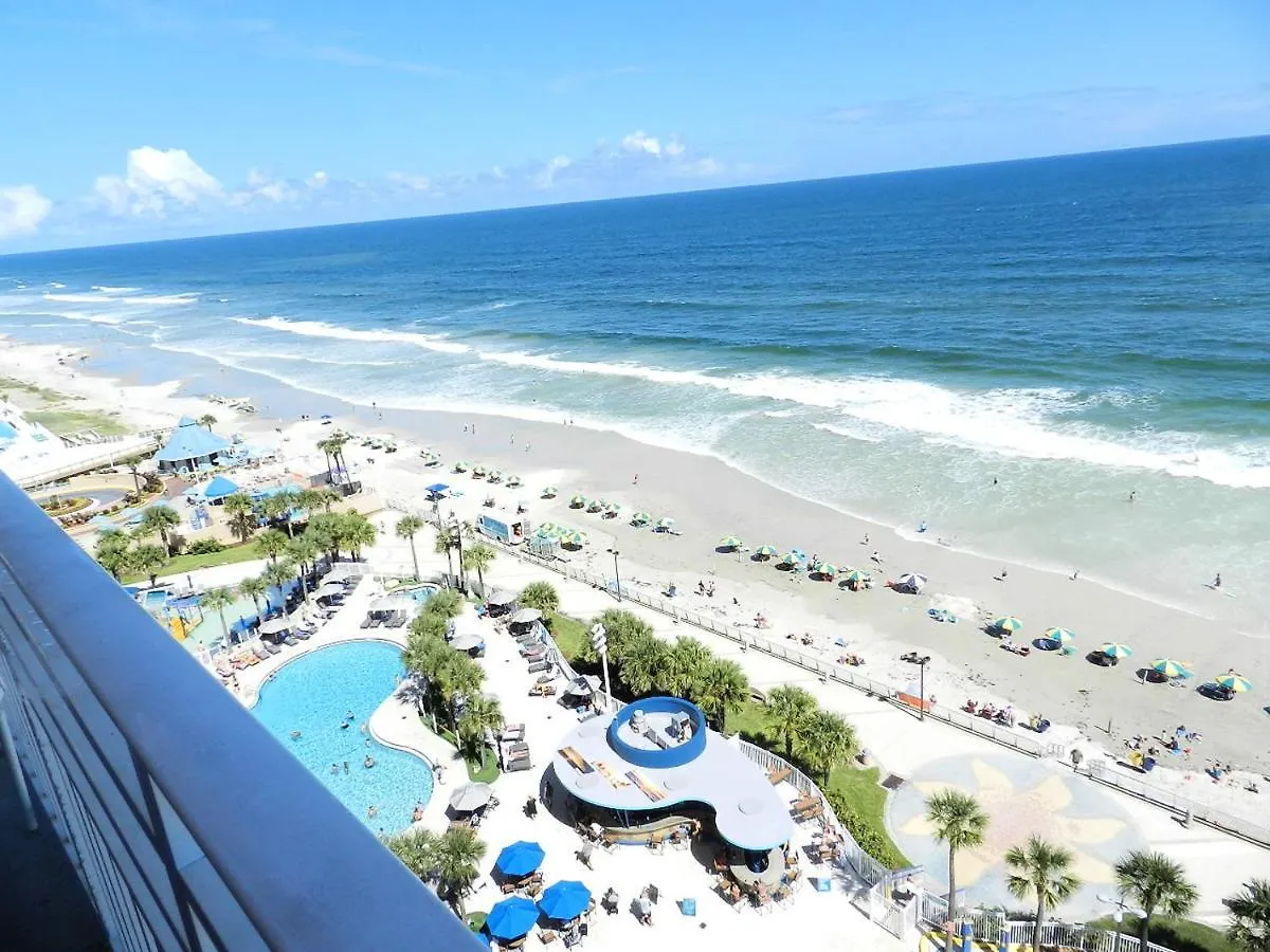 Apartment Vacation In Comfort And Luxury - 1Br Direct Oceanfront - Wyndham Ocean Walk -1302 Daytona Beach
