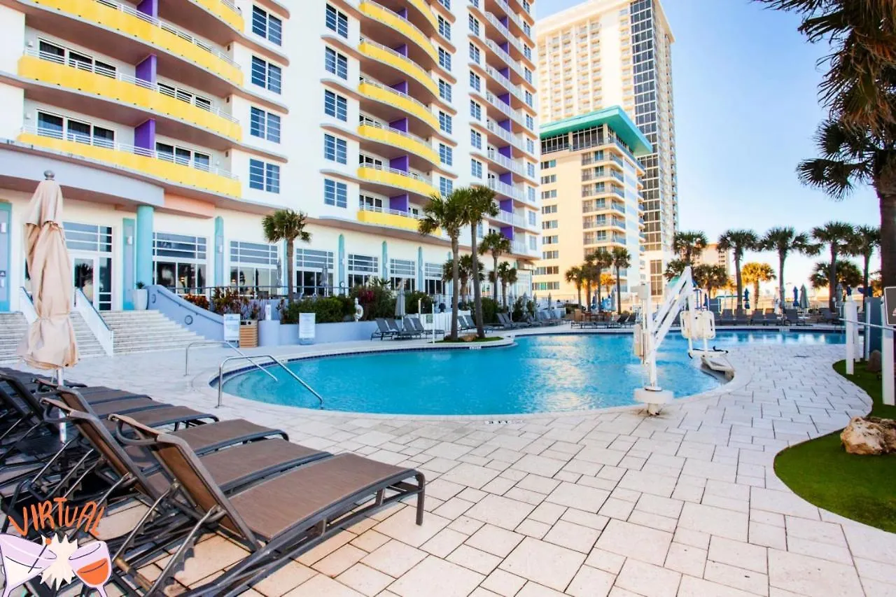 Vacation In Comfort And Luxury - 1Br Direct Oceanfront - Wyndham Ocean Walk -1302 Daytona Beach 0*,