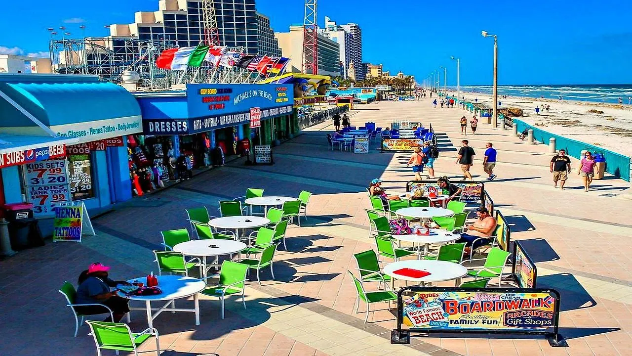Apartment Vacation In Comfort And Luxury - 1Br Direct Oceanfront - Wyndham Ocean Walk -1302 Daytona Beach