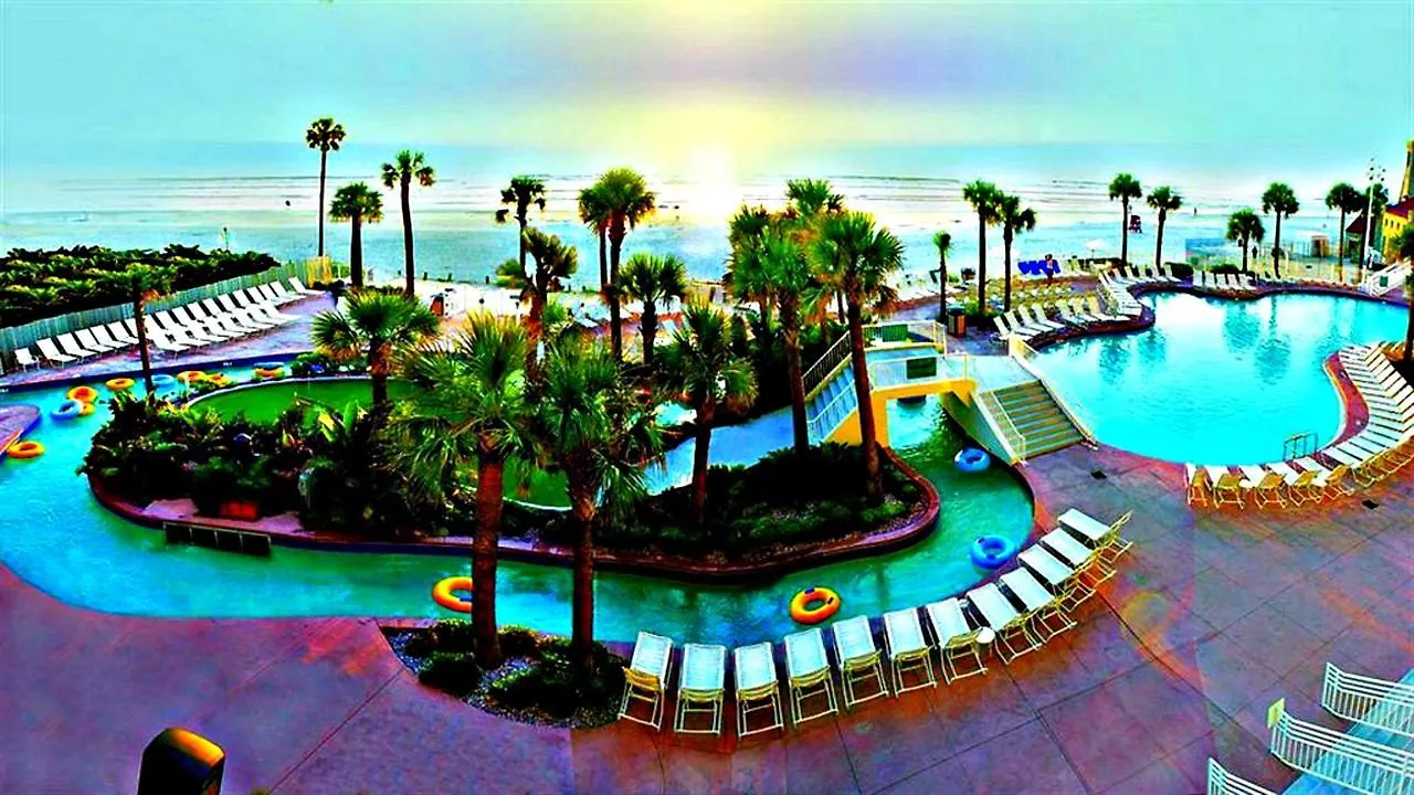 Vacation In Comfort And Luxury - 1Br Direct Oceanfront - Wyndham Ocean Walk -1302 Daytona Beach Apartment